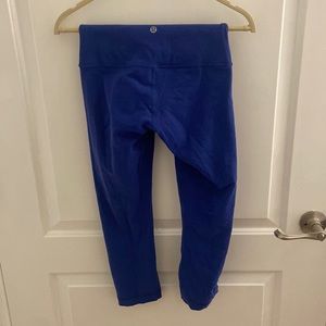 Lulu lemon cropped wonder under